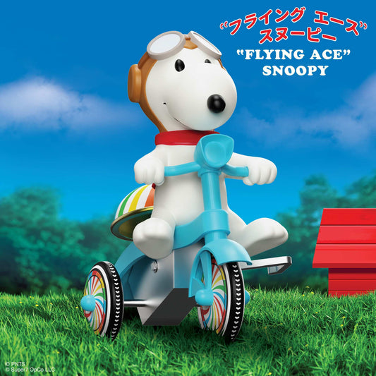 Peanuts Flying Ace Super Cycles Snoopy Figure by Super7-2