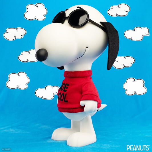 Peanuts Snoopy Joe Cool SuperSize 12-inch Vinyl Figure in red sweater-2