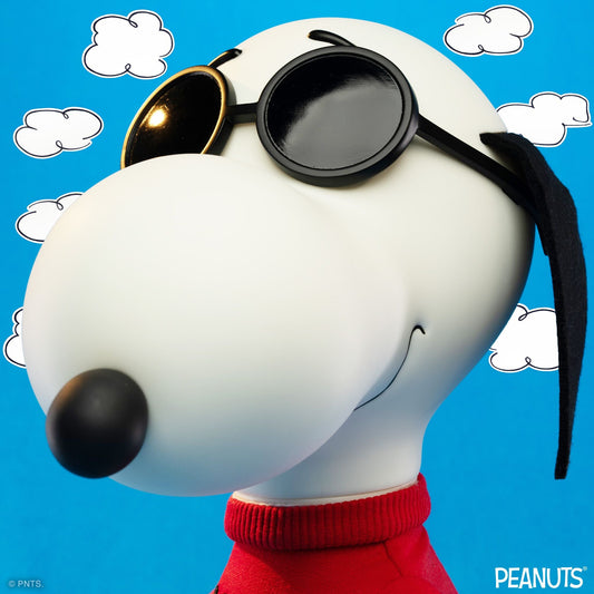 Peanuts Snoopy Joe Cool SuperSize 12-inch Vinyl Figure in red sweater-9