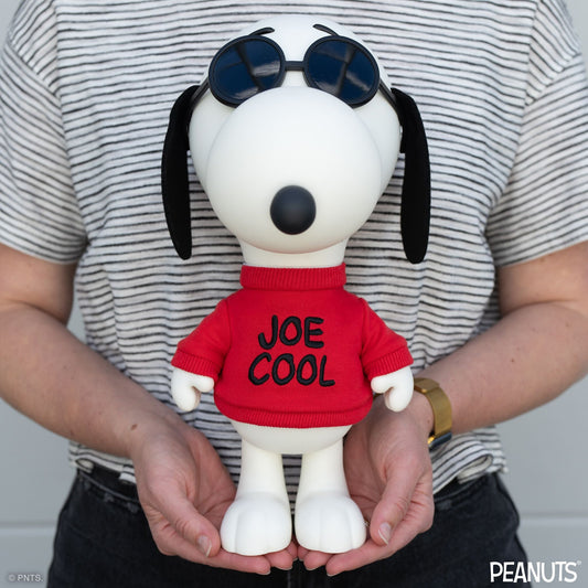 Peanuts Snoopy Joe Cool SuperSize 12-inch Vinyl Figure in red sweater-6