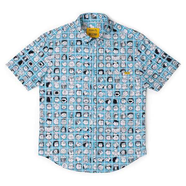 PEANUTS インテリア雑貨/SLV Peanuts x RSVLTS The Peanut Gallery Short Sleeve Shirt