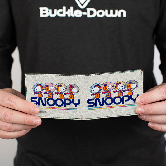 Astronaut Snoopy Bi-Fold Wallet-3