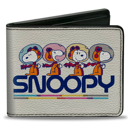 Astronaut Snoopy Bi-Fold Wallet-0