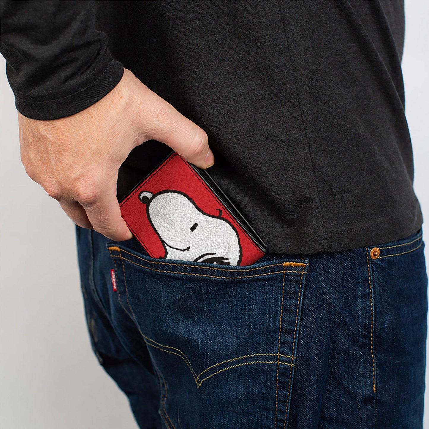 Peanuts Snoopy Red Bi-Fold Wallet from The Peanuts Store