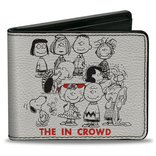Bi-Fold Wallet - Peanuts Gang "THE IN CROWD"-0