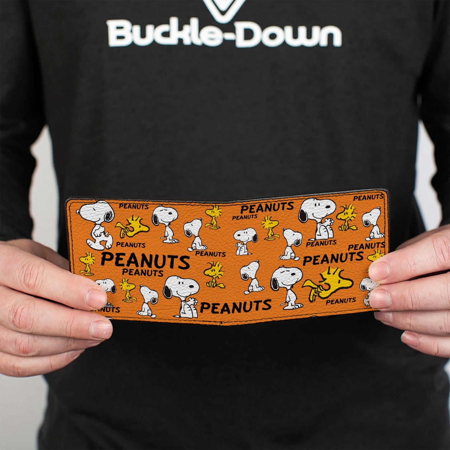 Bi-Fold Wallet: Peanuts Snoopy & Woodstock Collage