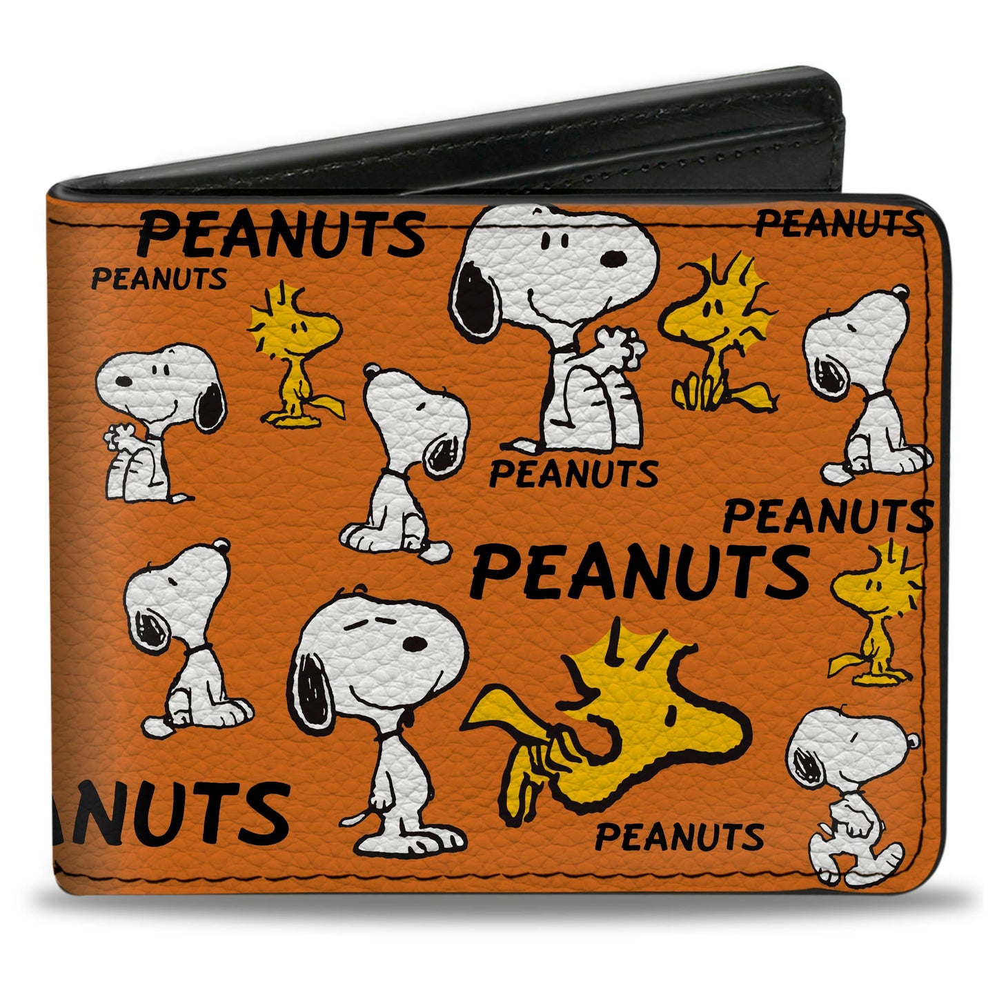Bi-Fold Wallet: Peanuts Snoopy & Woodstock Collage
