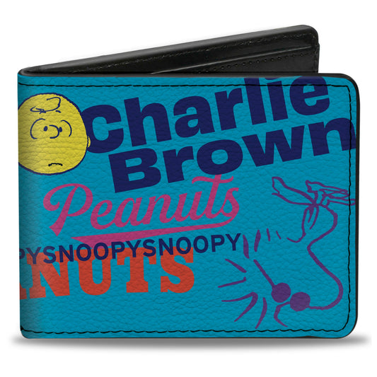 Bi-Fold Wallet: Charlie Brown, Snoopy, Woodstock for The Peanuts Store-0