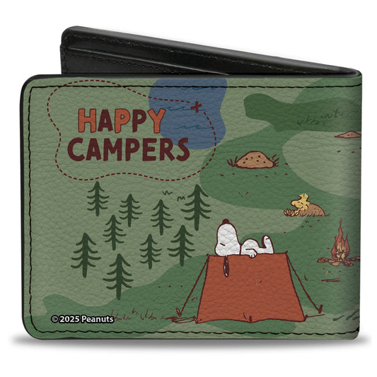 Peanuts Happy Camper Bi-Fold Wallet-1