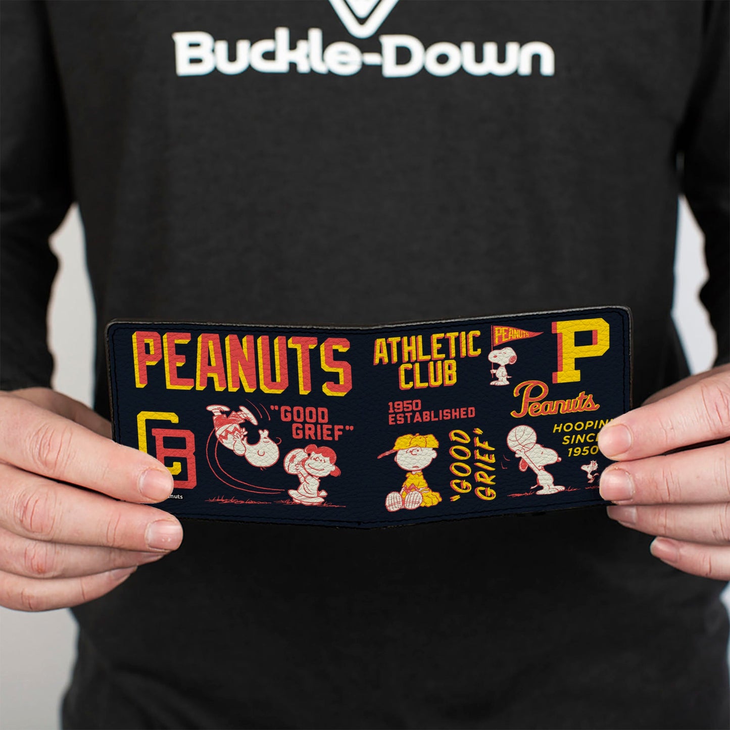 Peanuts Athletic Club Varsity Poses Bi-Fold Wallet