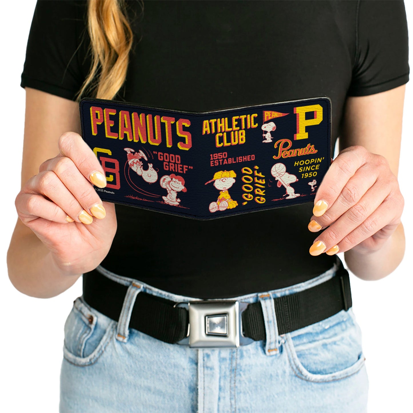 Peanuts Athletic Club Varsity Poses Bi-Fold Wallet