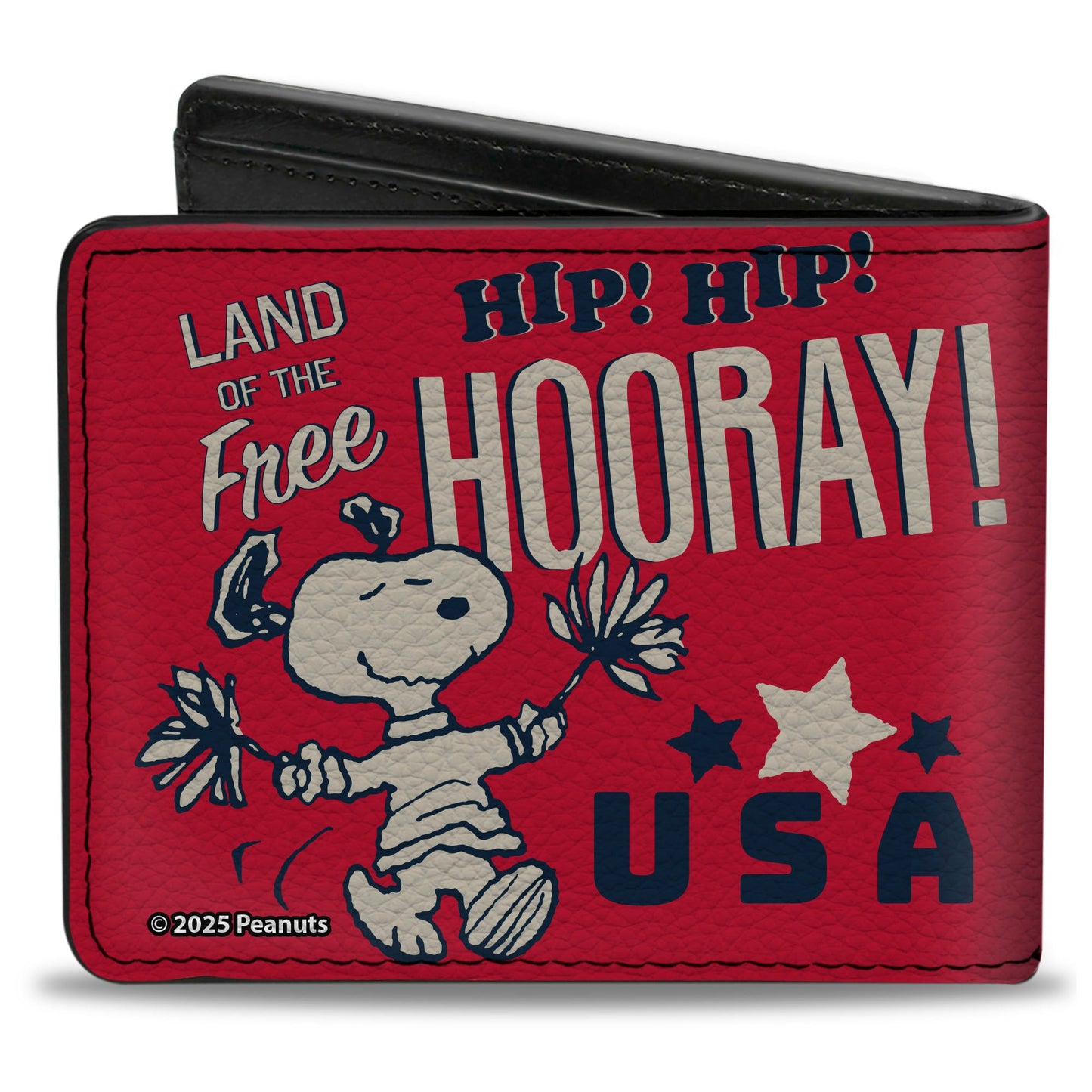 Peanuts Gang American Summer Poses Bi-Fold Wallet