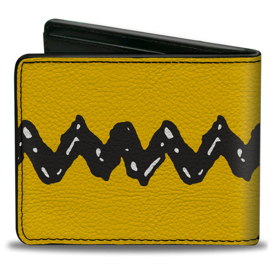 Peanuts Charlie Brown Zig Zag Bi-Fold Wallet-1