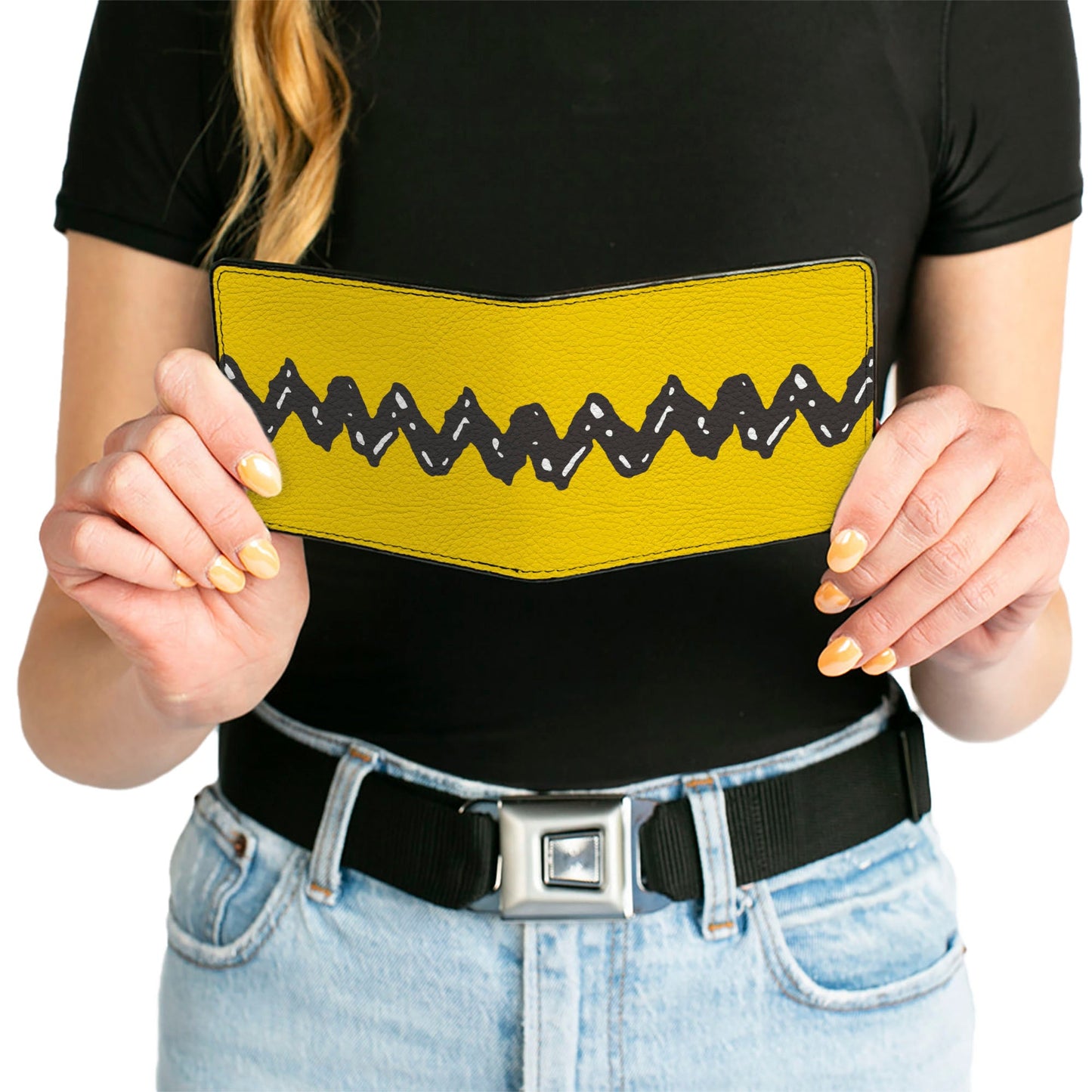Peanuts Charlie Brown Zig Zag Bi-Fold Wallet