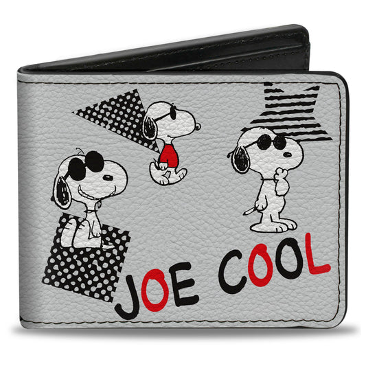 Peanuts Joe Cool Snoopy Bi-Fold Wallet-0