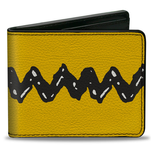 Peanuts Charlie Brown Zig Zag Bi-Fold Wallet-0