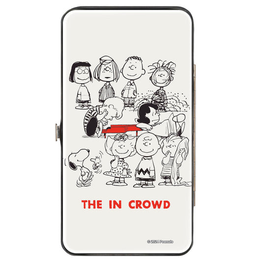 The Peanuts Store presents this Peanuts Gang hinged wallet.-1