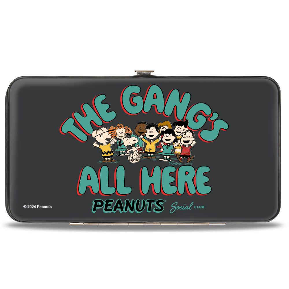The Peanuts Gang Group Pose Hinged Wallet