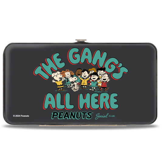 The Peanuts Gang Group Pose Hinged Wallet-1