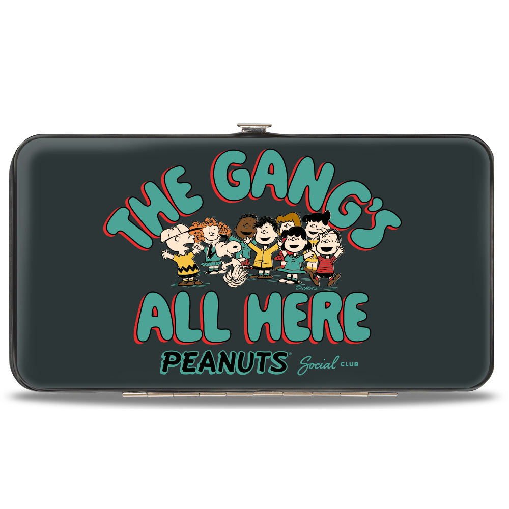 The Peanuts Gang Group Pose Hinged Wallet