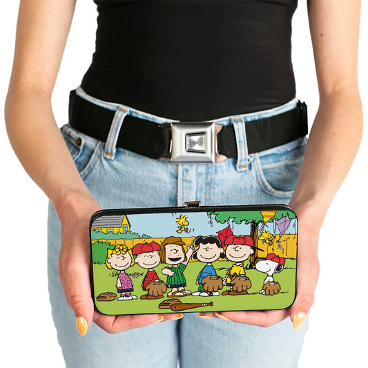 Peanuts Gang Backyard Baseball Hinged Wallet-2
