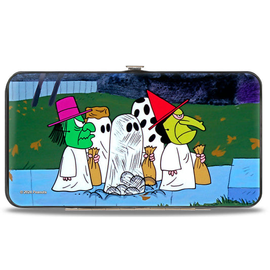 Hinged Wallet: Peanuts Halloween Gang by The Peanuts Store.-1