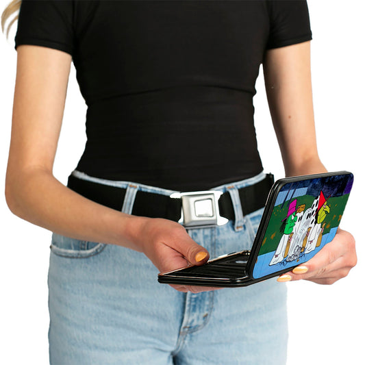 Hinged Wallet: Peanuts Halloween Gang by The Peanuts Store.-3