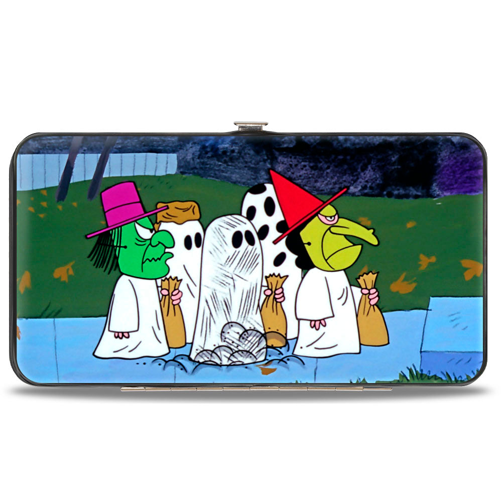 Hinged Wallet: Peanuts Halloween Gang by The Peanuts Store.