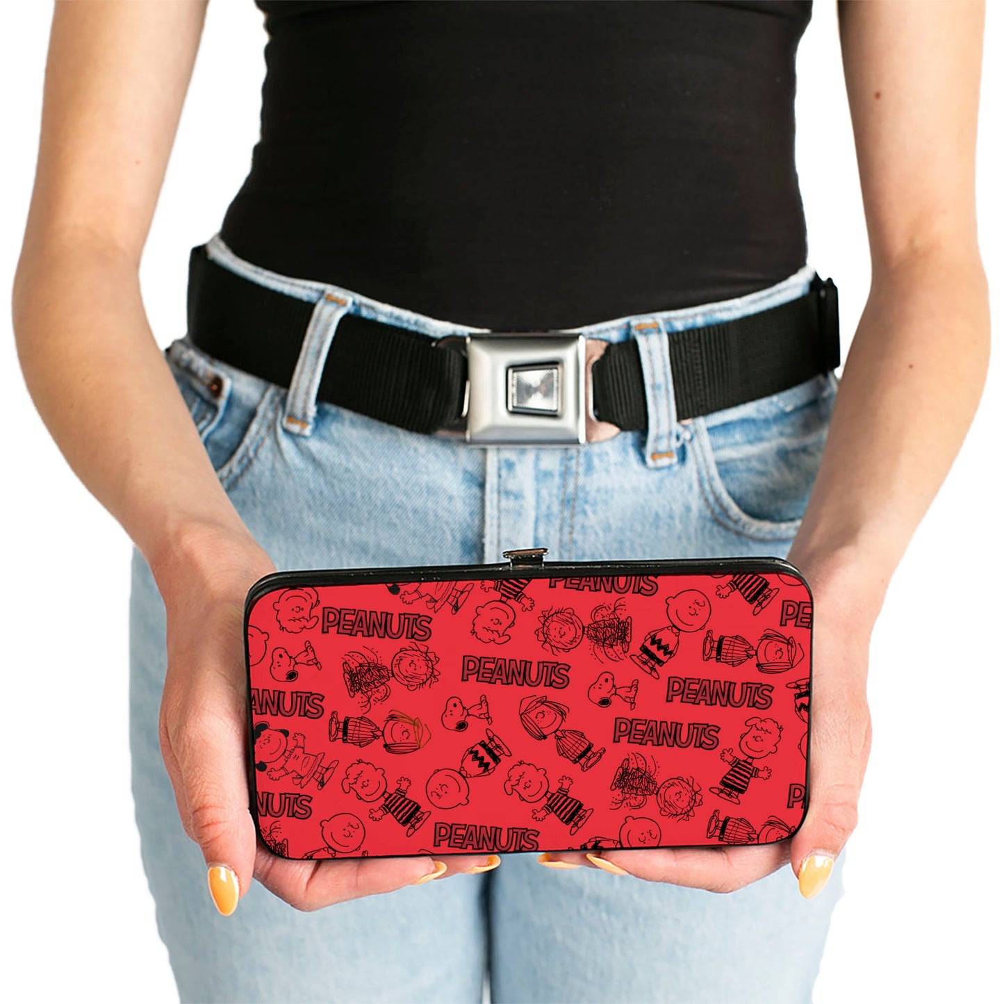 Hinged Wallet: Peanuts Gang Collage from The Peanuts Store.