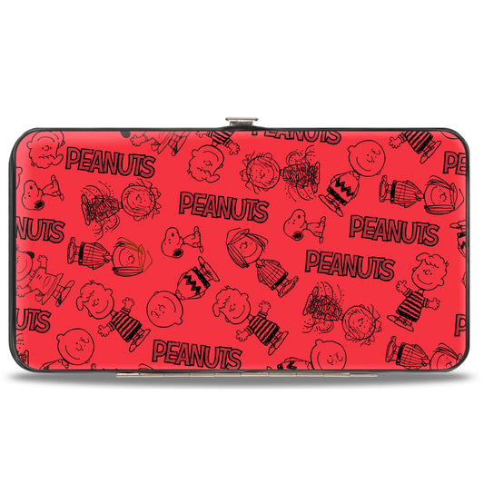 Hinged Wallet: Peanuts Gang Collage from The Peanuts Store.-0