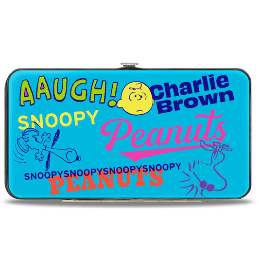 Peanuts Charlie Brown Snoopy Woodstock Hinged Wallet-0