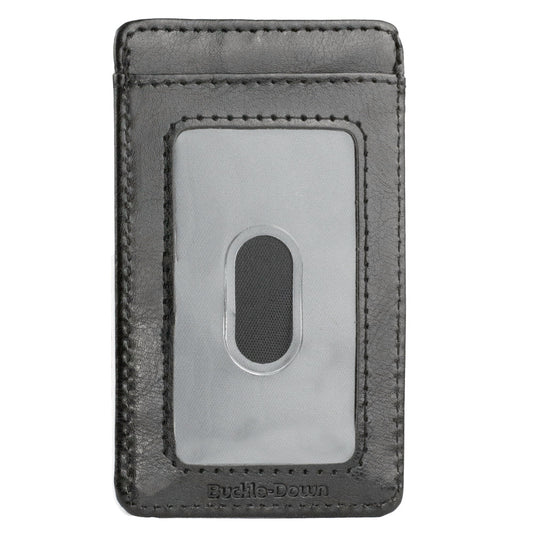 Charlie Brown in a standing pose on a yellow ID wallet with a black zig-zag stripe.-3