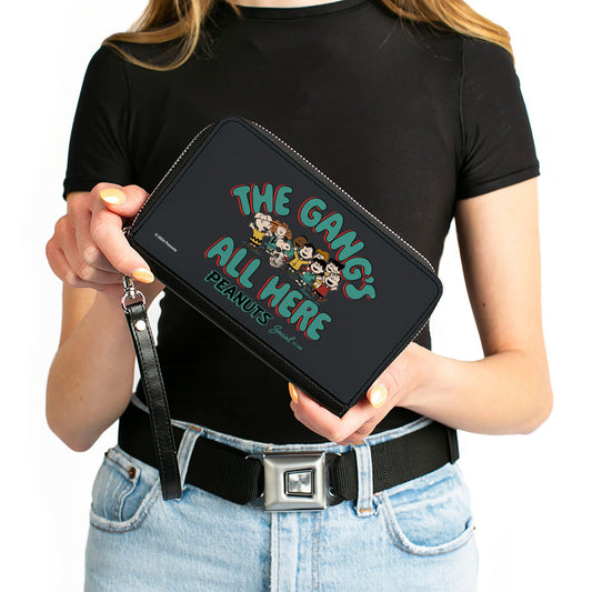 Peanuts Group Pose Zip Around Wallet-2