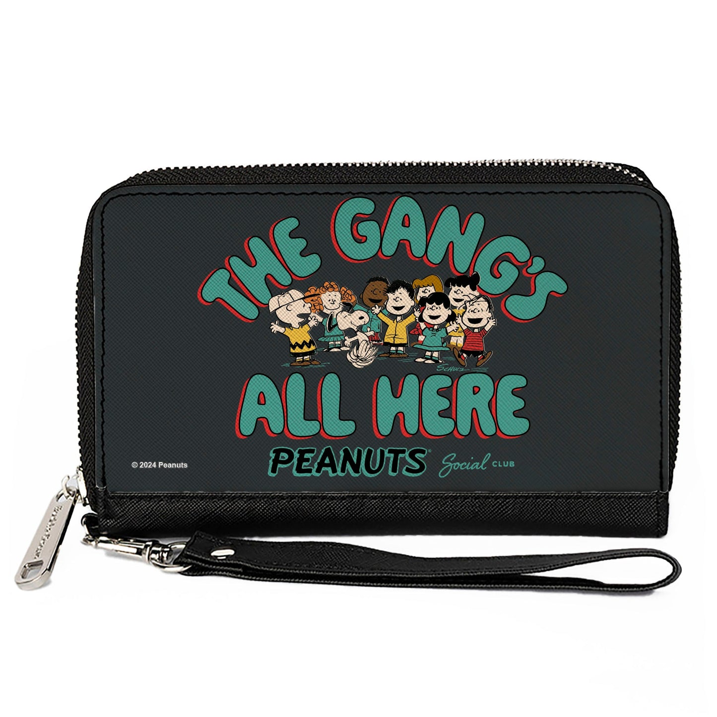 Peanuts Group Pose Zip Around Wallet