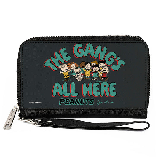 Peanuts Group Pose Zip Around Wallet-0
