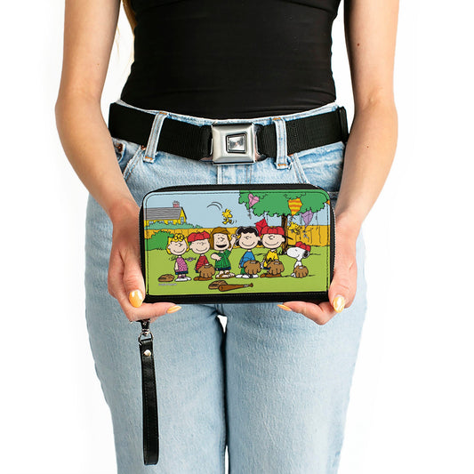 Peanuts Gang Zip Around Wallet-1