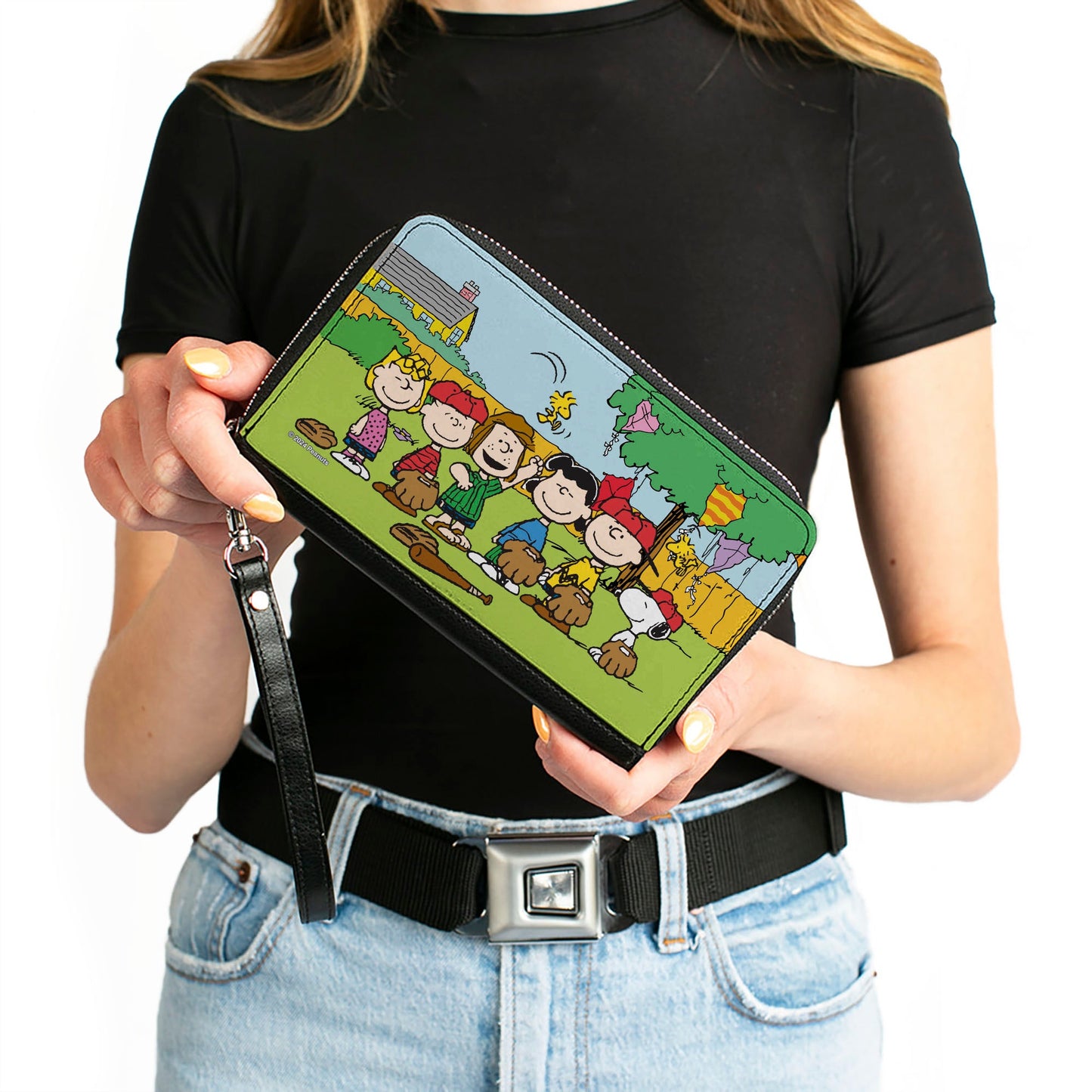 Peanuts Gang Zip Around Wallet