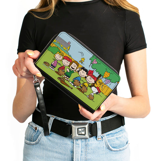Peanuts Gang Zip Around Wallet-2