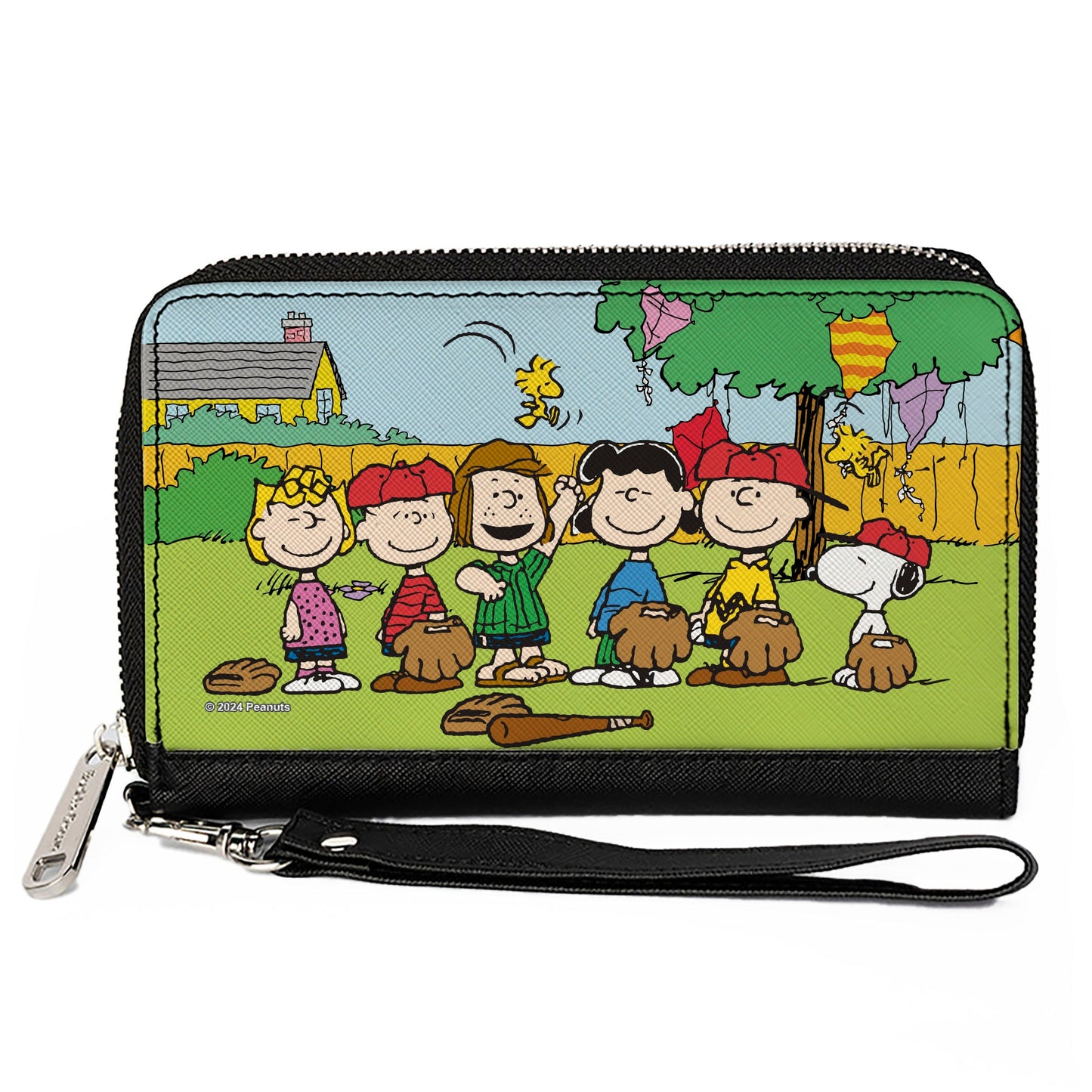 Peanuts Gang Zip Around Wallet