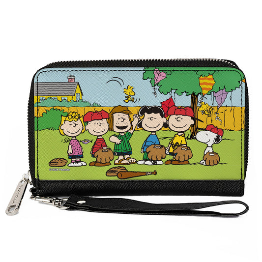 Peanuts Gang Zip Around Wallet-0