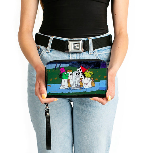 The Peanuts Store Halloween Zip Around Wallet-1