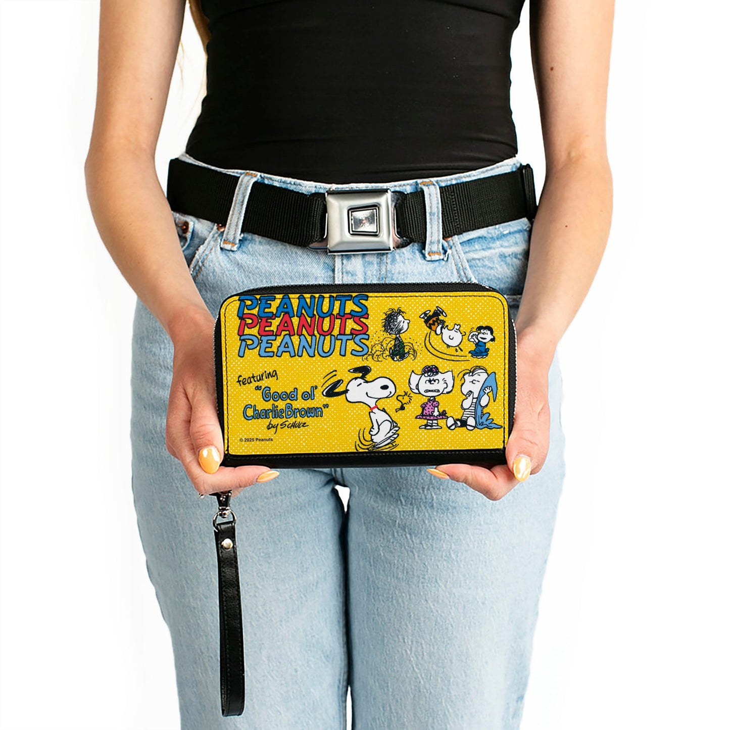 Peanuts Gang Charlie Brown Zip Around Wallet