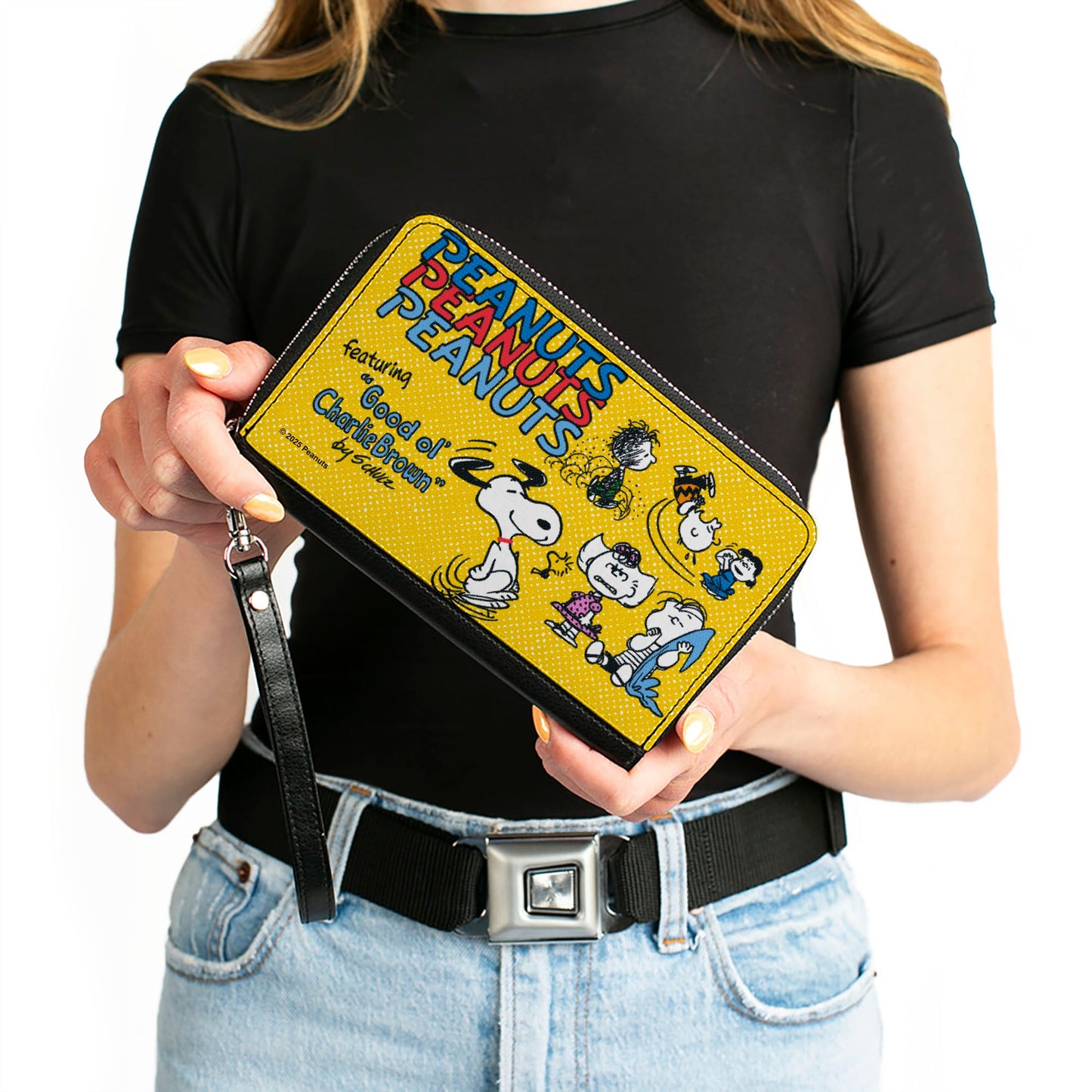Peanuts Gang Charlie Brown Zip Around Wallet