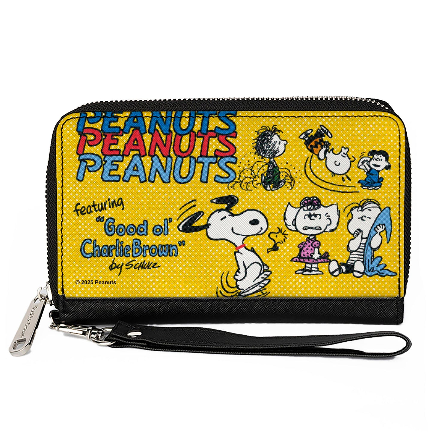 Peanuts Gang Charlie Brown Zip Around Wallet