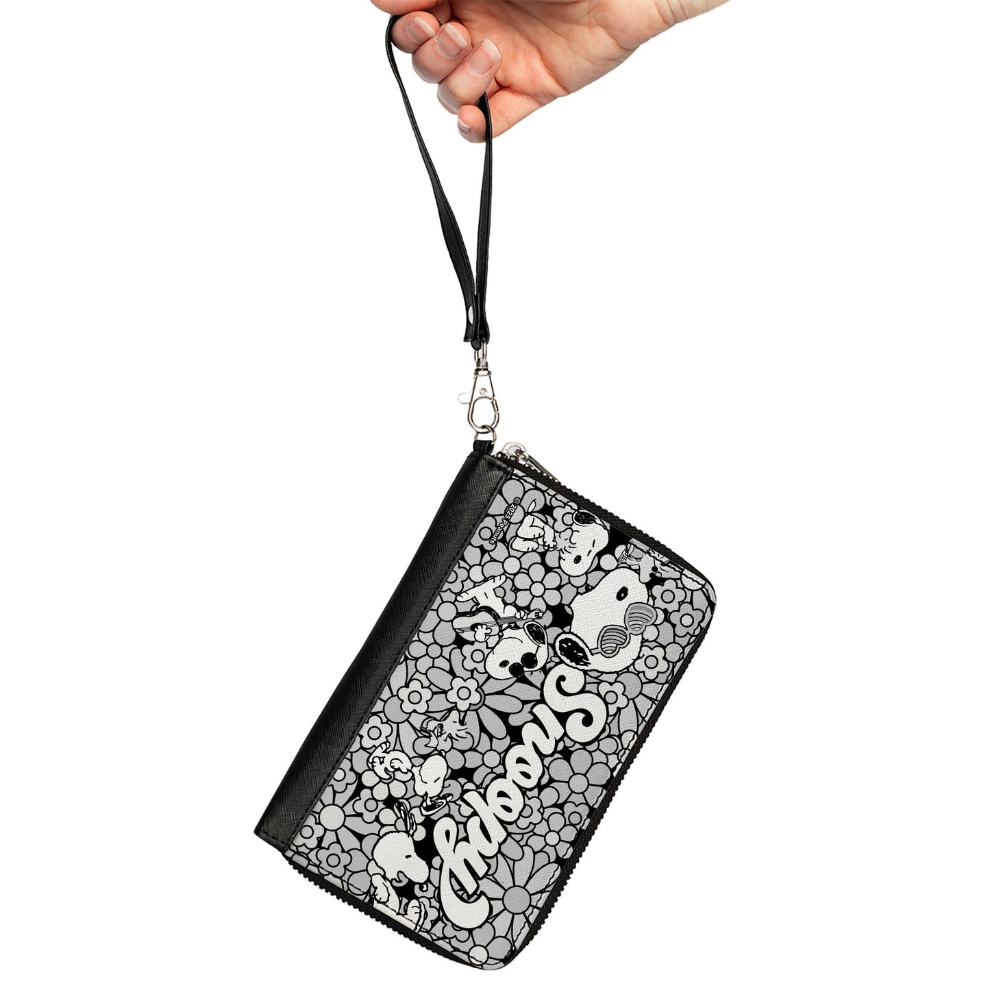 Snoopy Poses Wallet with Daisy Flowers from The Peanuts Store
