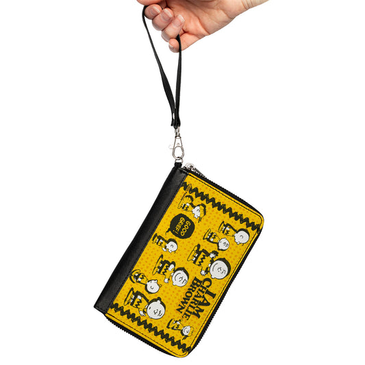 Peanuts I AM CHARLIE BROWN Zip Around Wallet-1