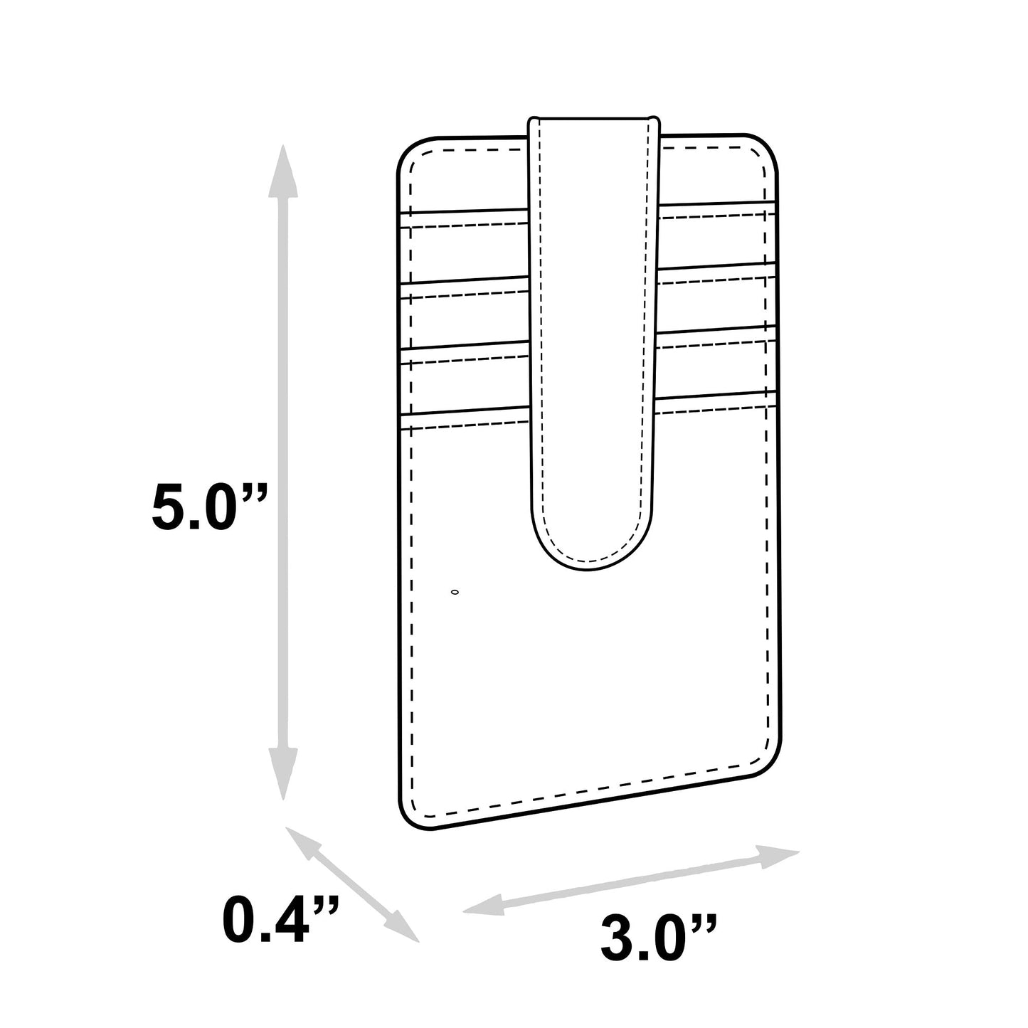Front view of the compact Peanuts card wallet showing the official artwork.