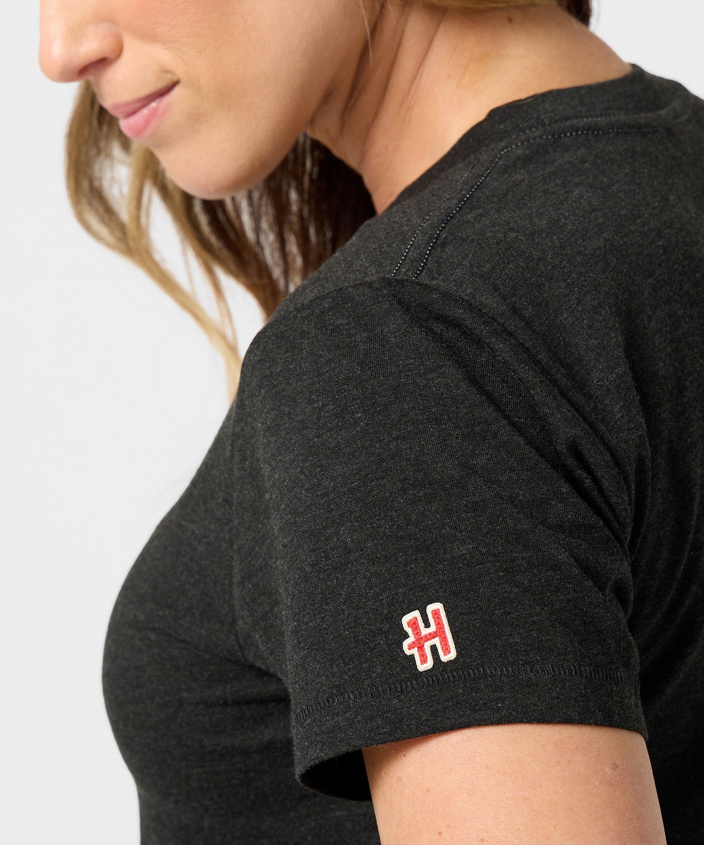 Folded view of the Peanuts and HOMAGE collaborative t-shirt
