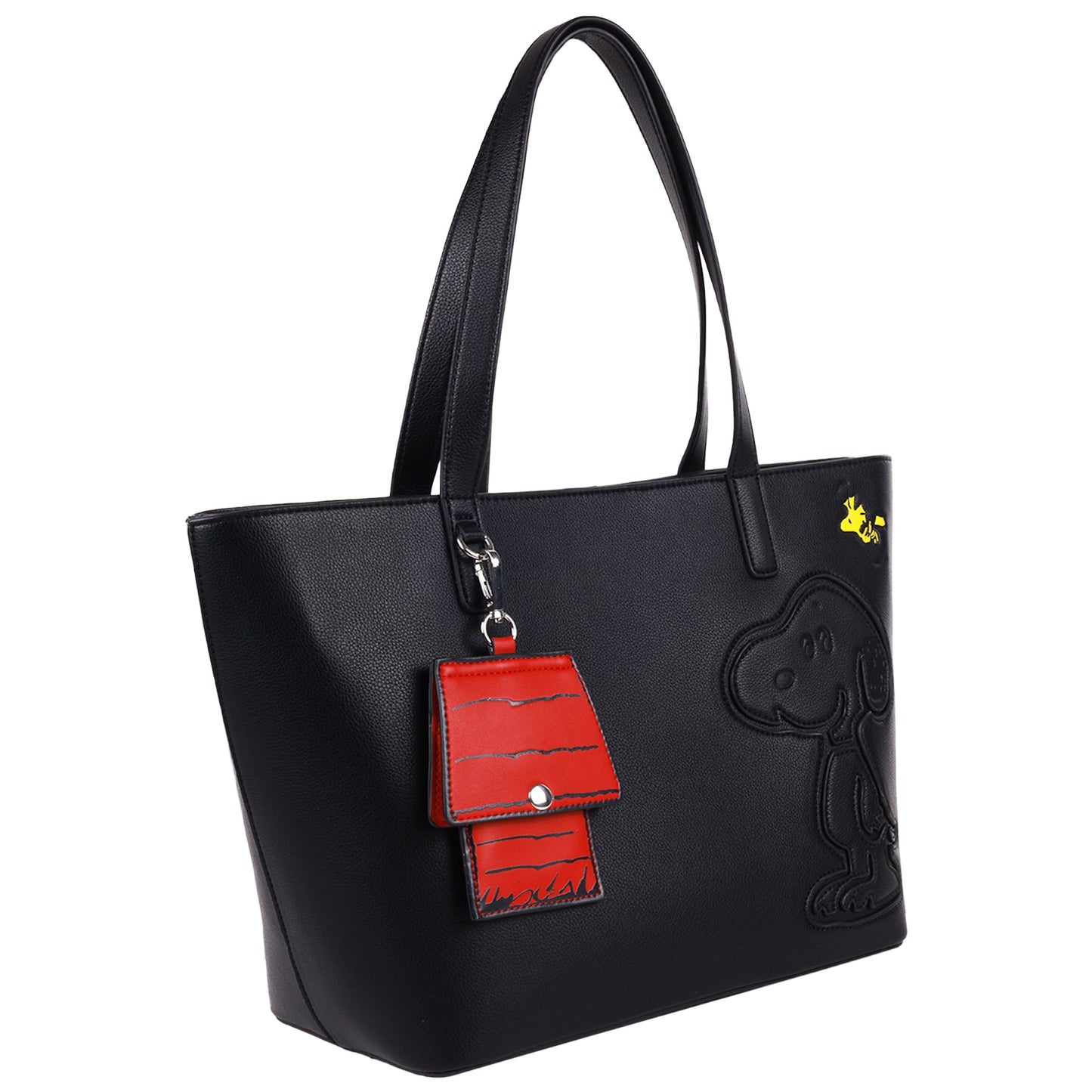 Peanuts Snoopy Minimal Tote Bag with Doghouse Cardholder
