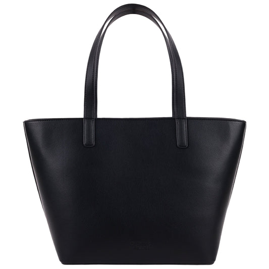 Danielle Nicole Peanuts Snoopy Minimal Black Tote Bag with Doghouse Cardholder-1